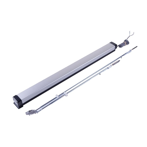 Adams Rite Exit Device, 1-3/4 In. - 2-1/4 In., Non-Handed, Black Anodized Aluminum 8633LR-36 - main